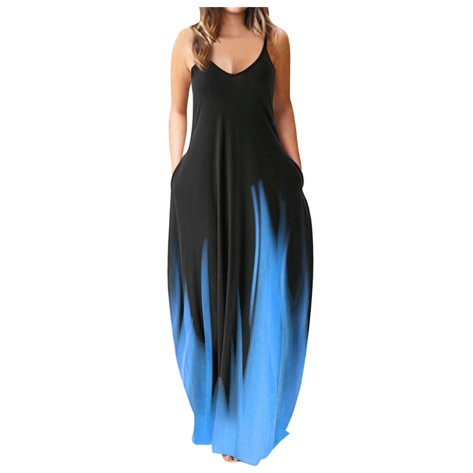 Elegant Plus Size Long Dress for Women who Love Freedom and Love Beauty