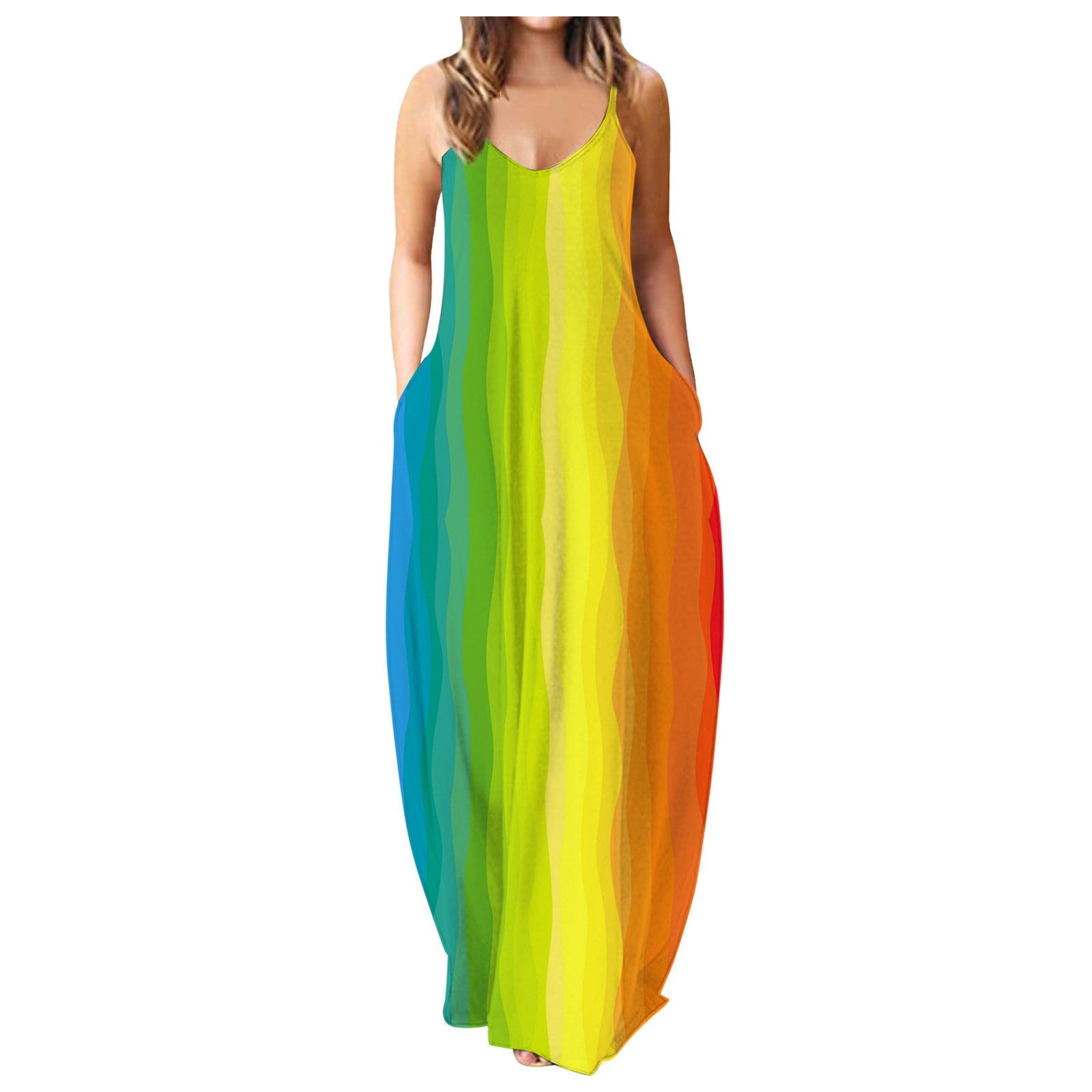 Elegant Plus Size Long Dress for Women who Love Freedom and Love Beauty