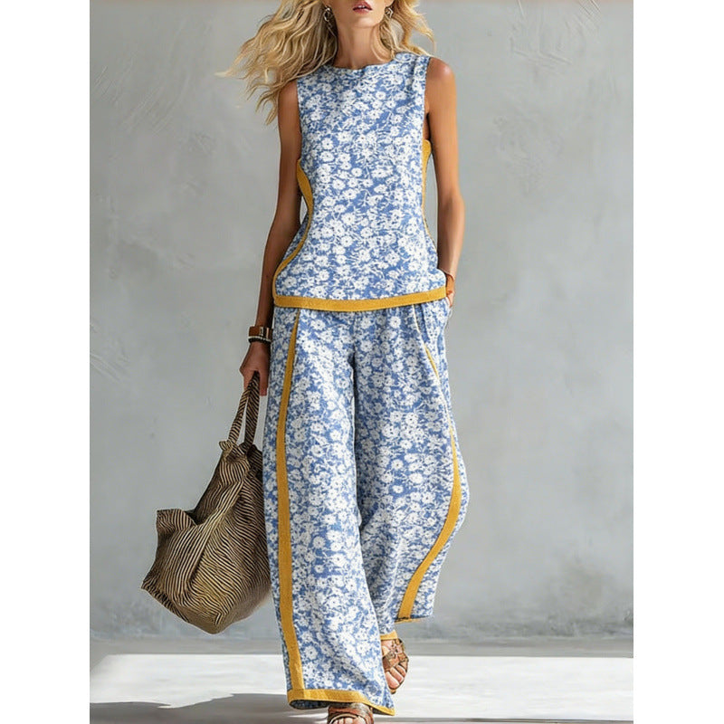Bamboo Retro Casual Top Set