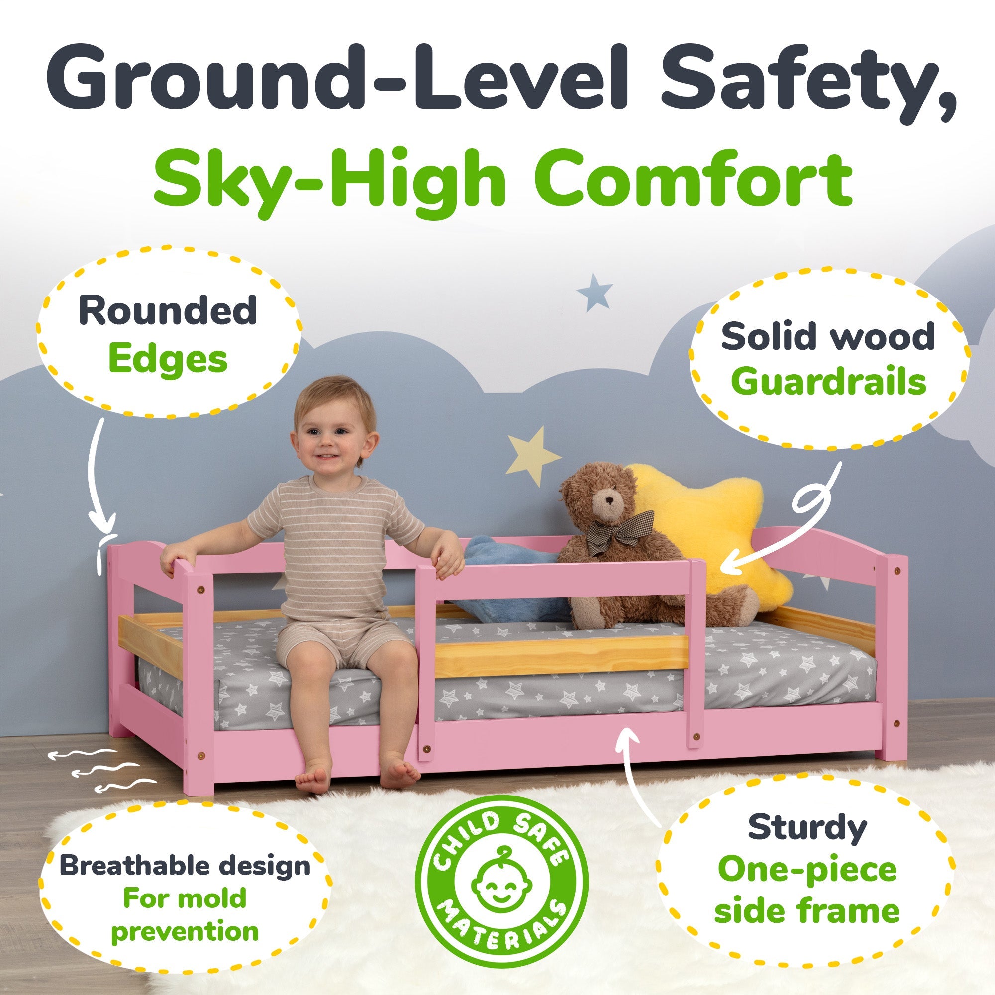 Floor Bed - Crib Size