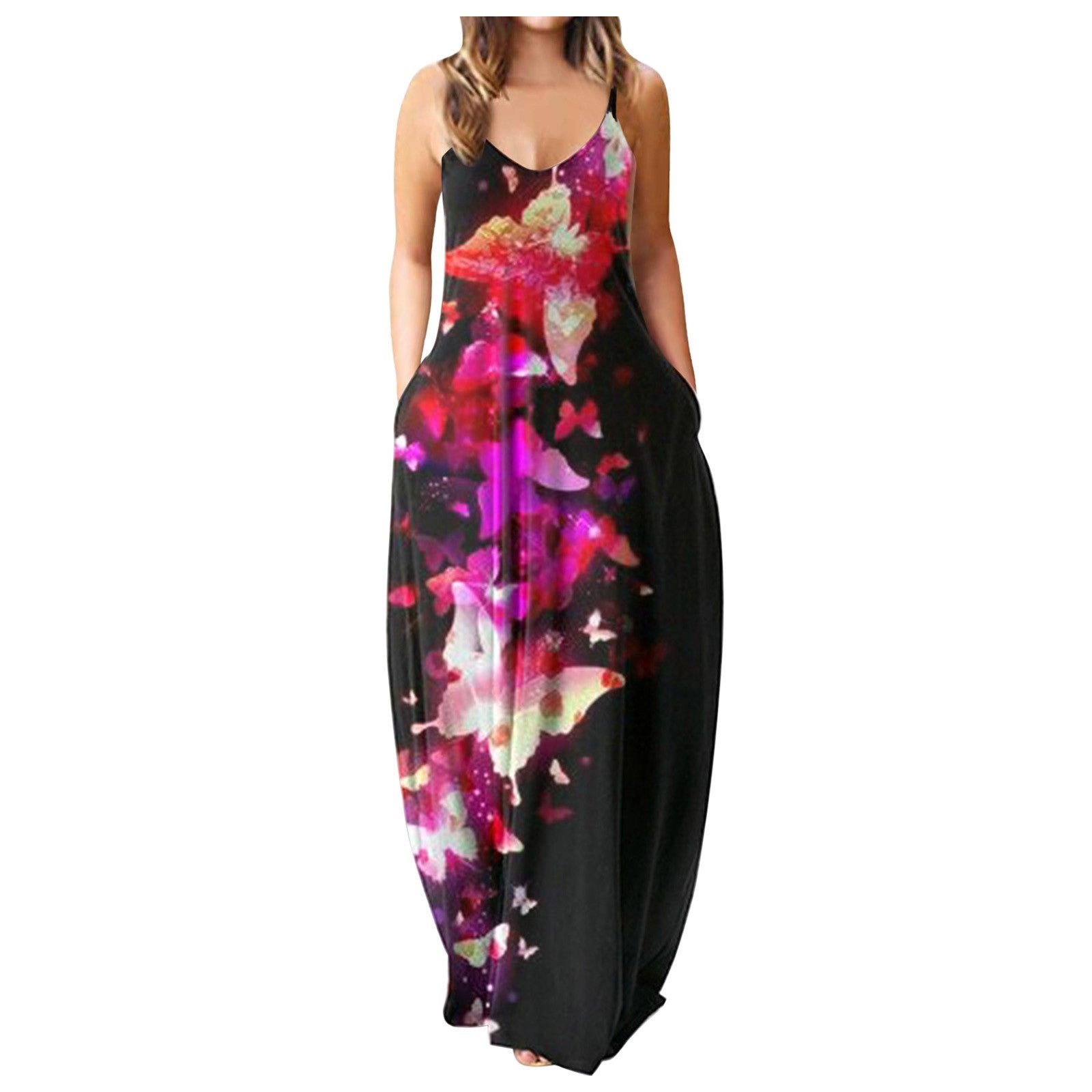 Elegant Plus Size Long Dress for Women who Love Freedom and Love Beauty