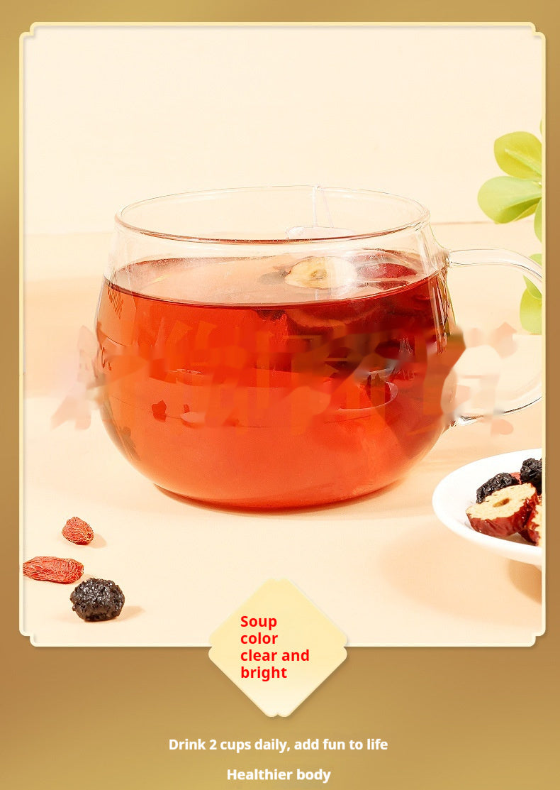 Ginseng Eight Treasures Tea Men's Mulberry Waist Tea Healthy Kidney Tea
