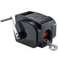 Electric Boat Winch, 12V DC 300W, Reversible Electric Trailer Winch For Boats Up To 2000 Lbs, Power-in, Power-Out, And Freewheel Operations For Boats With Wired Remote Control & Hand Crank