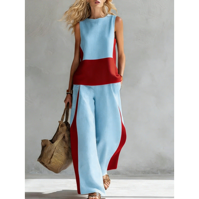 Bamboo Retro Casual Top Set