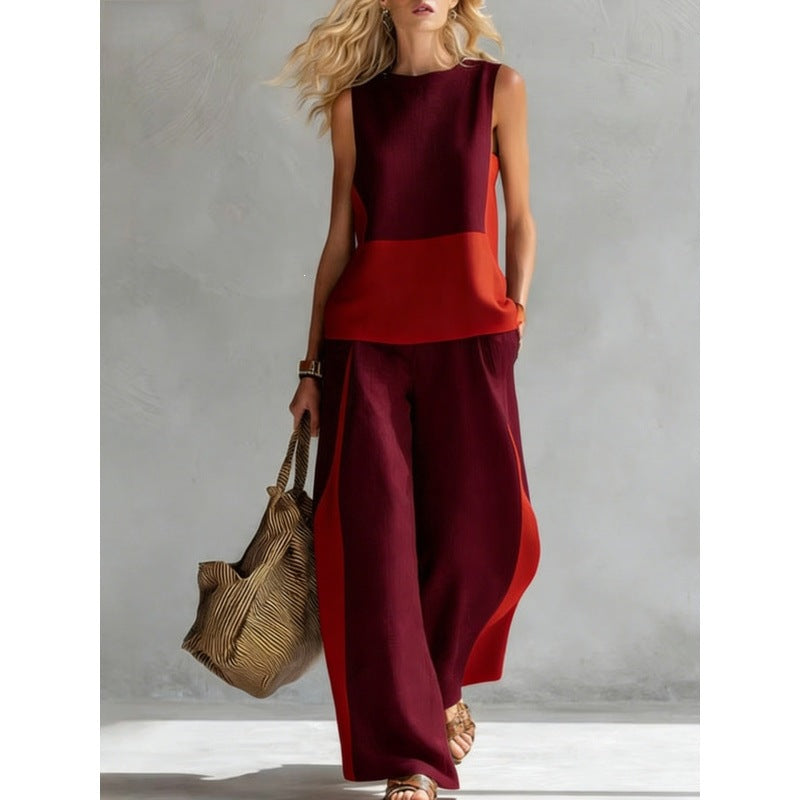 Bamboo Retro Casual Top Set