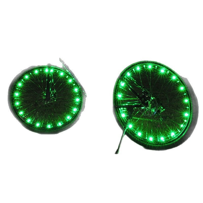 Of Colorful Illuminated Decorative Accessories For Mountain Bikes