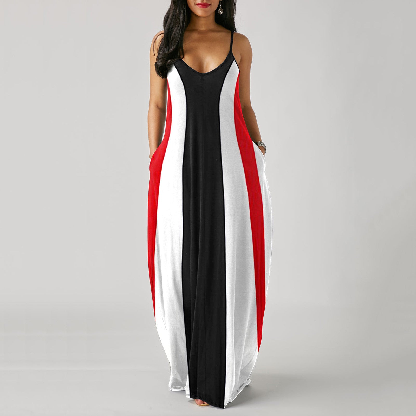 Elegant Plus Size Long Dress for Women who Love Freedom and Love Beauty