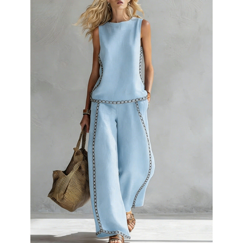 Bamboo Retro Casual Top Set