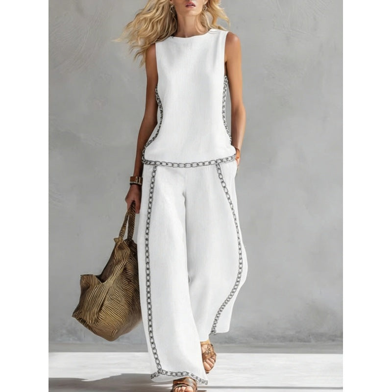 Bamboo Retro Casual Top Set