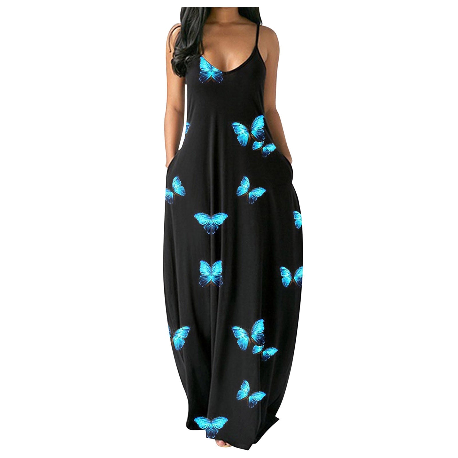 Elegant Plus Size Long Dress for Women who Love Freedom and Love Beauty