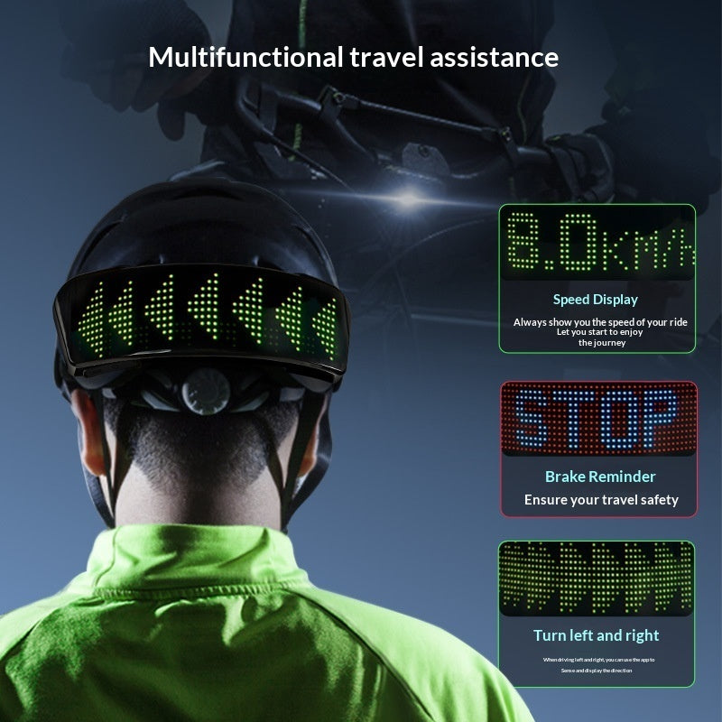 Motorcycle Light-up Helmet Screen For Bikes And Motorcyclescustomizable